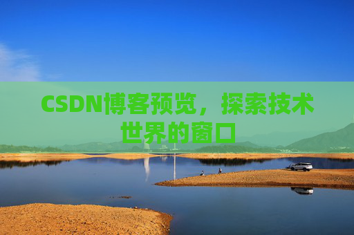 CSDN博客预览，探索技术世界的窗口